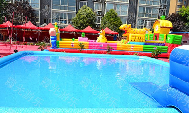 北关儿童乐园充气游泳池